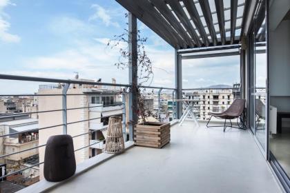 Penthouse with 360 View of Athens and Private Gym - image 20